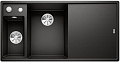 Мойка Blanco AXIA III 6 S черный чаша слева клапан-автомат InFino 525849 фото 1