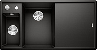 Мойка Blanco AXIA III 6 S черный чаша слева клапан-автомат InFino 525849