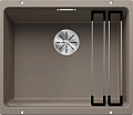 Мойка Blanco Etagon 500-U SILGRANIT PuraDur серый бежевый клапан-автомат InFino 522234 фото 1