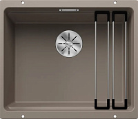 Мойка Blanco Etagon 500-U SILGRANIT PuraDur серый бежевый клапан-автомат InFino 522234