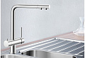 Смеситель Blanco Fontas Chrome нержавеющая сталь 515581 фото 3