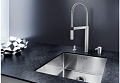 Смеситель Blanco Culina-S нержавеющая сталь 517598 фото 3