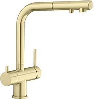 Смеситель Blanco FONTAS-S II Satin Gold золото 526694
