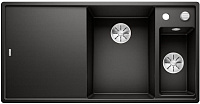 Мойка Blanco AXIA III 6 S черный чаша справа клапан-автомат InFino 525851