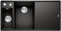 Мойка Blanco AXIA III 6 S-F черный чаша слева клапан-автомат InFino 525853 фото 1