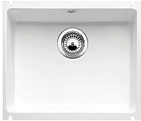 Мойка Blanco Subline 500-U Ceramic PuraPlus без клапана-автомата глянцевый белый 514506