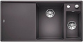 Мойка Blanco AXIA III 6 S темная скала чаша справа клапан-автомат InFino 523473 фото 1