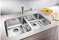 Мойка Blanco Supra 340/340-U нержавеющая сталь 519716 фото 2