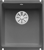 Мойка Blanco SUBLINE 375-U базальт клапан-автомат InFino 523731