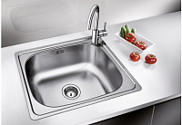 Мойка Blanco Plenta 6 нержавеющая сталь матовая 521511