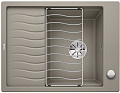 Мойка Blanco Elon 45S серый бежевый клапан-автомат InFino 524821 фото 1
