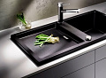 Мойка Blanco ADON XL 6S SILGRANIT бетон клапан-автомат InFino 525298 фото 5