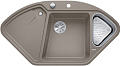 Мойка Blanco DELTA II серый бежевый чаша справа клапан-автомат InFino 523666 фото 1