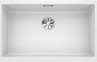 Мойка Blanco SUBLINE 700-U SILGRANIT белый клапан-автомат InFino 523446