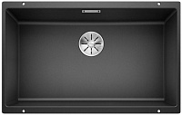Мойка Blanco SUBLINE 700-U SILGRANIT антрацит клапан-автомат InFino 523442