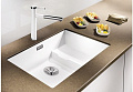 Мойка Blanco SUBLINE 700-U Level SILGRANIT темная скала чаша слева клапан-автомат InFino 523539 фото 9