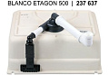 Мойка Blanco Etagon 500-U PuraPlus черный клапан-автомат InFino 525155 фото 3