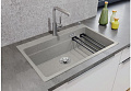 Мойка Blanco Etagon 8 серый бежевый клапан-автомат InFino 525194 фото 6
