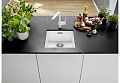 Мойка Blanco SUBLINE 400-U SILGRANIT антрацит клапан-автомат InFino 523422 фото 4