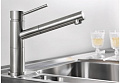 Смеситель Blanco Alta-S Compact нержавеющая сталь 517182 фото 3
