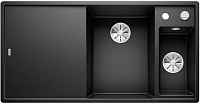 Мойка Blanco AXIA III 6 S черный чаша справа клапан-автомат InFino 525850