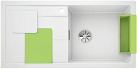 Мойка Blanco SITY XL 6 S kiwi белый чаша справа клапан-автомат InFino 525063