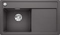 Мойка Blanco ZENAR 45 S-F SILGRANIT темная скала чаша слева клапан-автомат InFino 523820 фото 1
