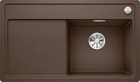 Мойка Blanco ZENAR 45 S-F SILGRANIT кофе чаша справа клапан-автомат InFino 523799
