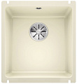 Мойка Blanco SUBLINE 375-U керамика отводная арматура InFino® глянцевая магнолия клапан-автомат InFino 523727 фото 1