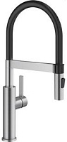 Смеситель Blanco Sonea-S Flexo нержавеющая сталь матовая 526616