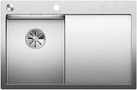 Мойка Blanco Claron 4S-IF/A крыло нержавеющая сталь полированная чаша слева клапан-автомат InFino 521624