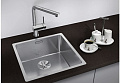 Мойка Blanco Andano 340-IF нержавеющая сталь полированная клапан-автомат InFino 522953 фото 2