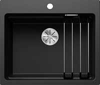 Мойка Blanco Etagon 6 черный клапан-автомат InFino 525890