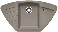 Мойка Blanco Zia 9E серый бежевый чаша справа 514763