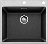 Мойка Blanco SUBLINE 500-IF/A черный клапан-автомат InFino