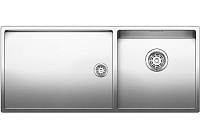 Мойка Blanco Claron 400/550-T-IF/N чаша справа нержавеющая сталь полированная 521600