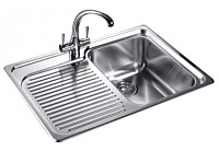 Мойка Blanco Classic 4 S крыло нержавеющая сталь полированная чаша справа 507701