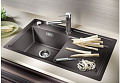 Мойка Blanco Zenar 45 S-F антрацит чаша слева 519190 фото 2
