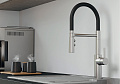 Смеситель Blanco Catris-S Flexo сатин темная сталь 527731 фото 4