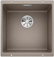 Мойка Blanco SUBLINE 400-U SILGRANIT серый бежевый клапан-автомат InFino 523429