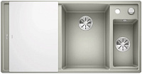 Мойка Blanco AXIA III 6 S жемчужный чаша справа клапан-автомат InFino 523476