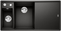 Мойка Blanco AXIA III 6 S черный чаша слева клапан-автомат InFino 525848 фото 1