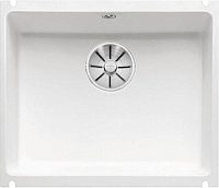 Мойка Blanco SUBLINE 500-U белый глянцевый клапан-автомат InFino 523733
