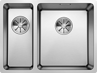 Мойка Blanco Andano 340/180-U нержавеющая сталь полированная чаша справа клапан-автомат InFino 522977