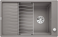 Мойка Blanco Elon XL 6 S-F алюметаллик клапан-автомат InFino 524856