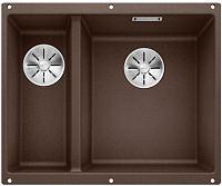 Мойка Blanco SUBLINE 340/160-U SILGRANIT кофе клапан-автомат InFino 523567