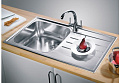 Мойка Blanco Median XL 6 S нержавеющая сталь полированная чаша слева 512738 фото 2