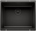 Мойка Blanco SUBLINE 500-U SILGRANIT черный клапан-автомат InFino 526340 фото 1