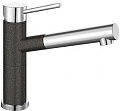 Смеситель Blanco Alta-S compact chrome/Silgranit антрацит 515333 фото 1