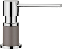 Дозатор для жидкого мыла Blanco Lato Silgranit вулкан серый 526954